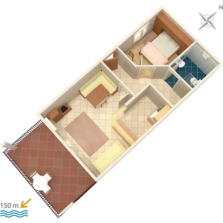 Apartments By The Sea Vis - 2470 Apartment Vis